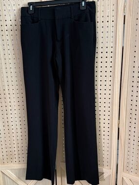 Michael Kors Black Wide-Leg Trousers